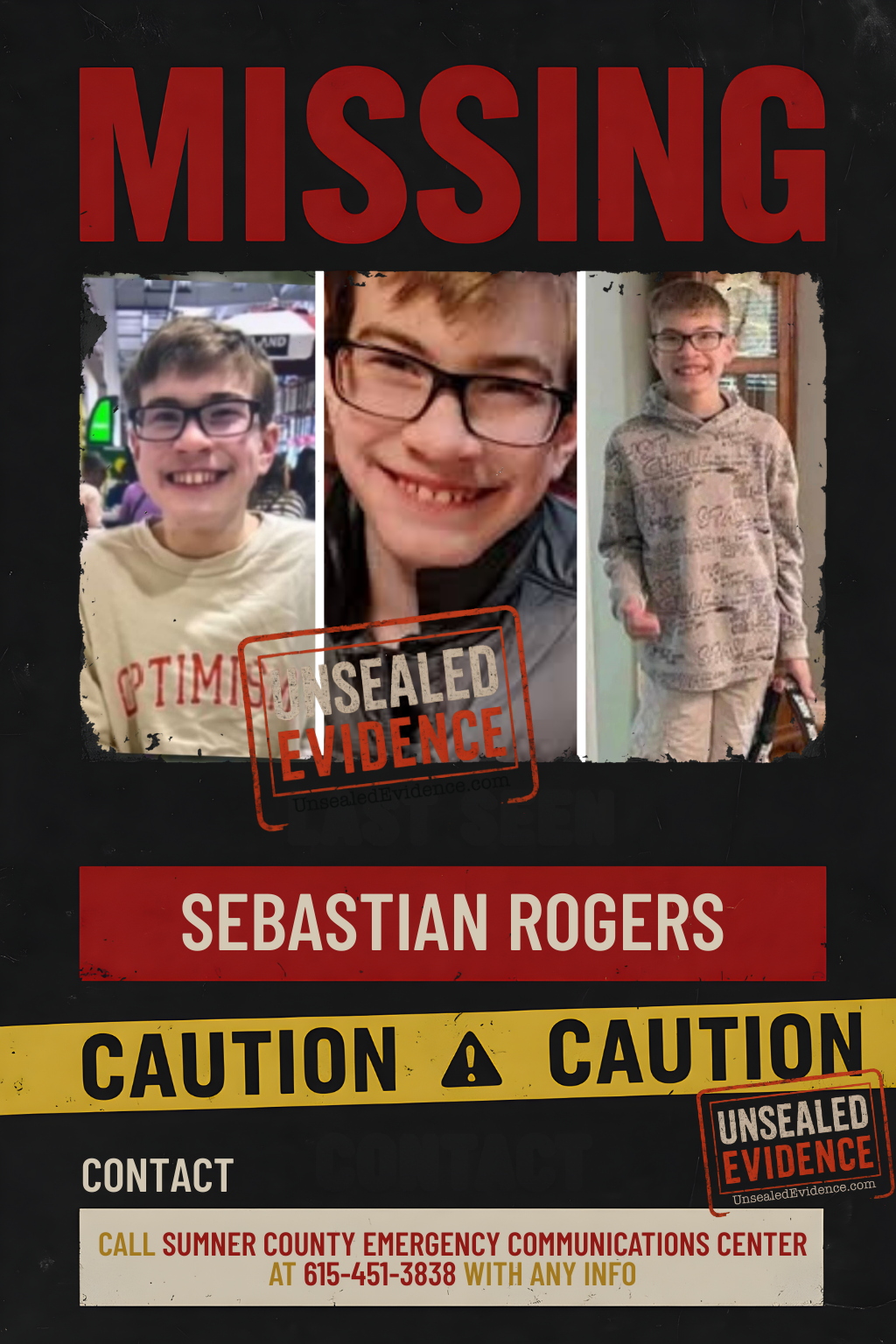 Case image for The Vanishing of Sebastian Rogers