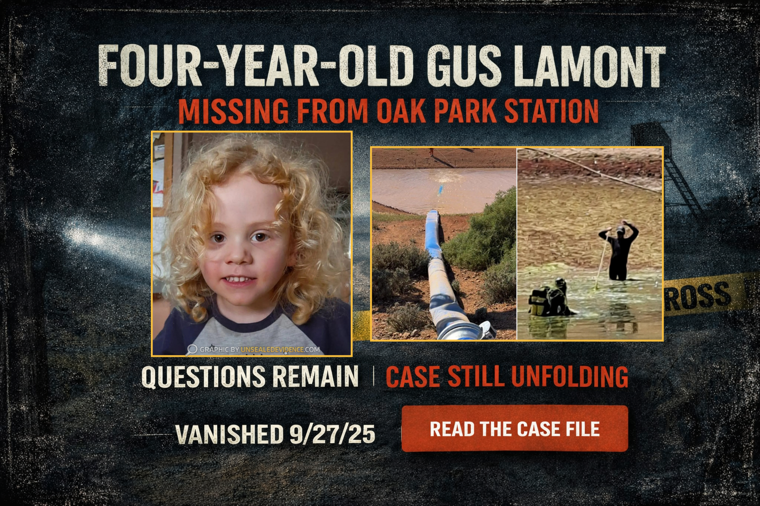 Case image for Vanished at Oak Park: The Gus Lamont Disappearance