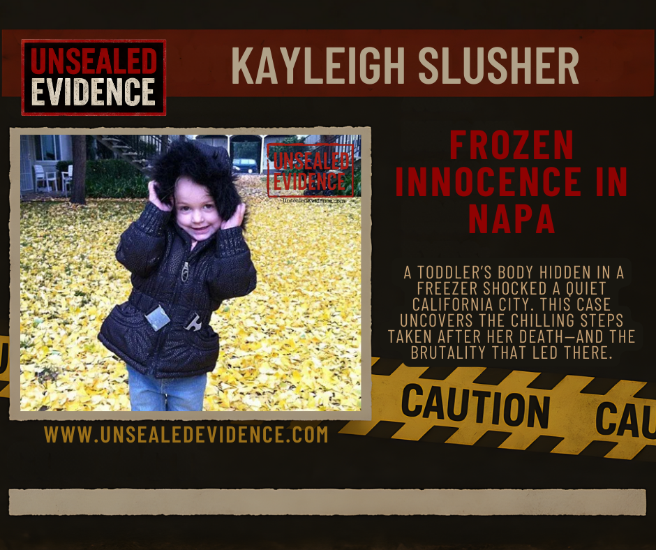 Case image for KAYLEIGH SLUSHER: THE LITTLE GIRL IN THE FREEZER