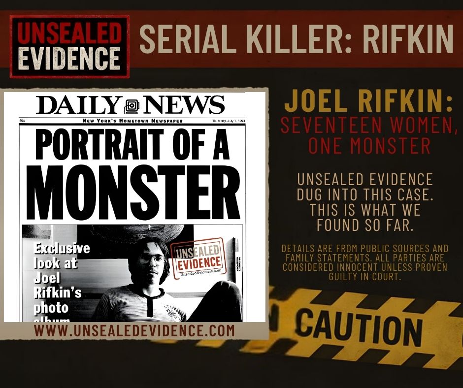 Case image for Joel Rifkin: New York’s Most Prolific Serial Killer